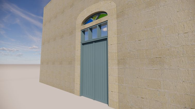External Door - Qaqish House