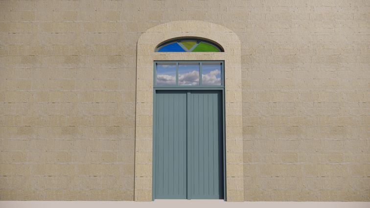 7. External Door - Qaqish House