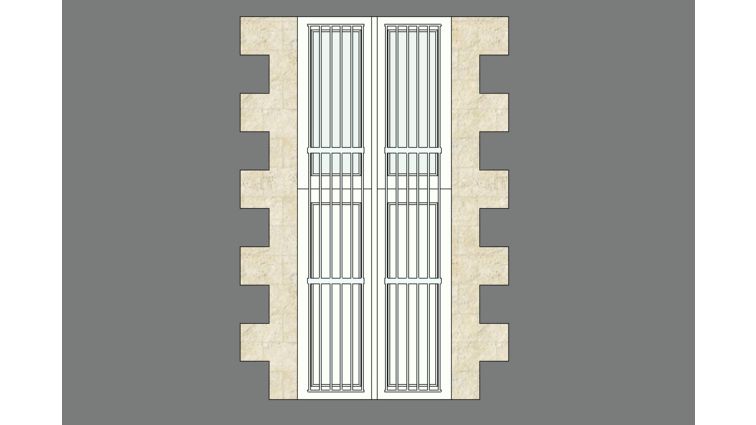 18. Mini Back Inferior Window - Art House