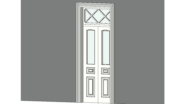 Internal X Door - Art House